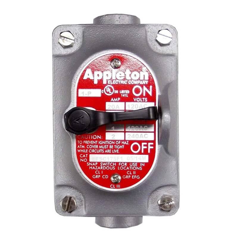 Appleton Efsc Explosion Proof Switch Niaga Abadi